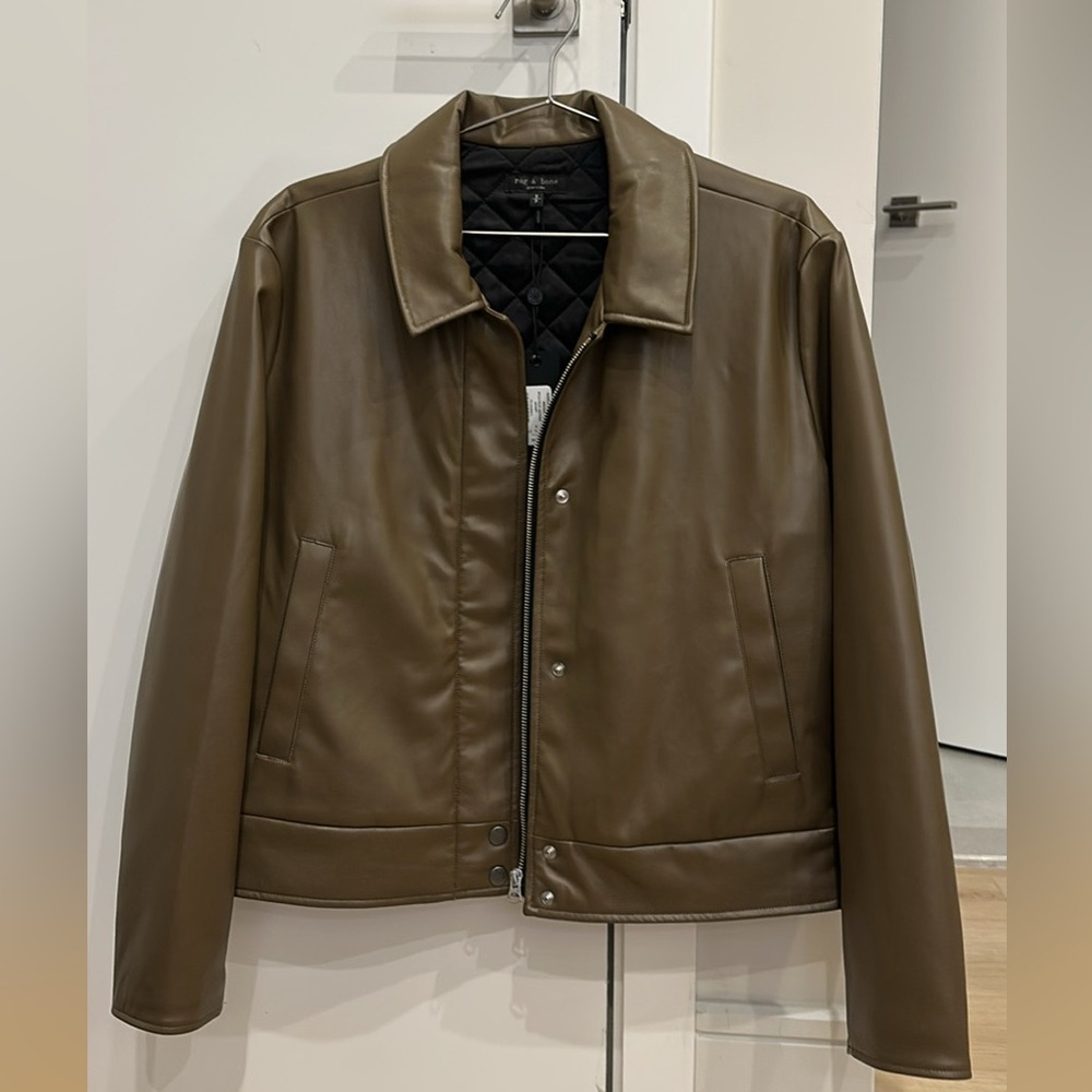 rag & bone Brown Leather Jacket